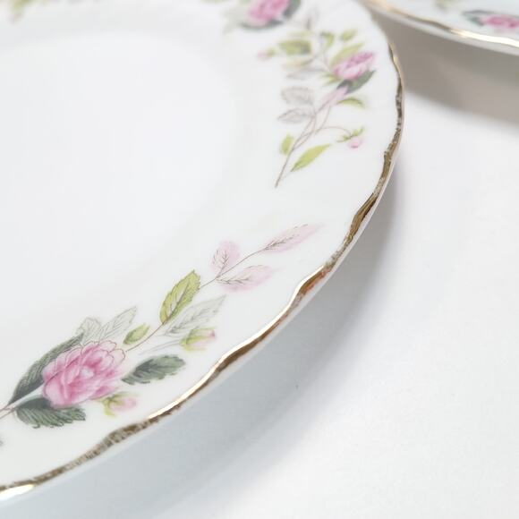 Set 4 Bread & Butter Plates 6-3/8" Regency Rose #2345 Creative Fine China [QQ] - Picture 4 of 9